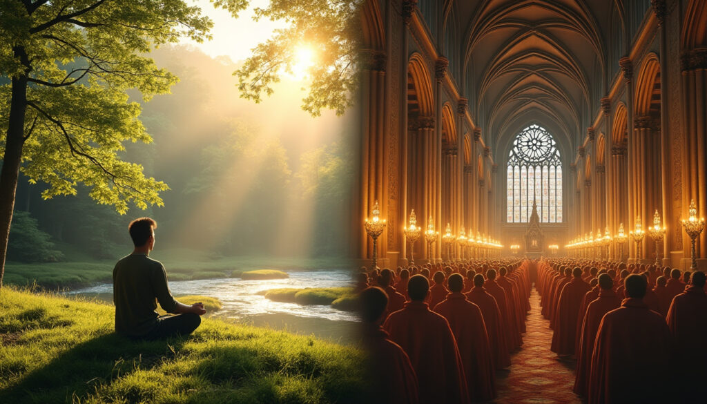 découvrez en quoi la spiritualité diffère de la religion : définitions, points communs, différences clés et comment chacune influence la quête de sens et le développement personnel.