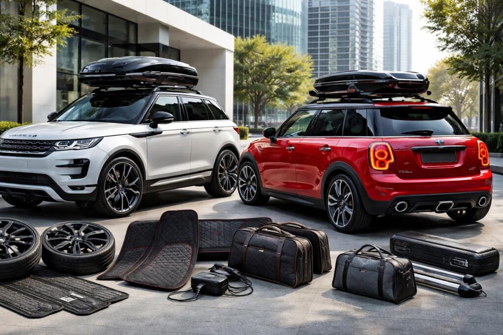 découvrez notre sélection d'accessoires automobile tendance et équipements de qualité pour personnaliser et optimiser votre range rover evoque et mini cooper s.