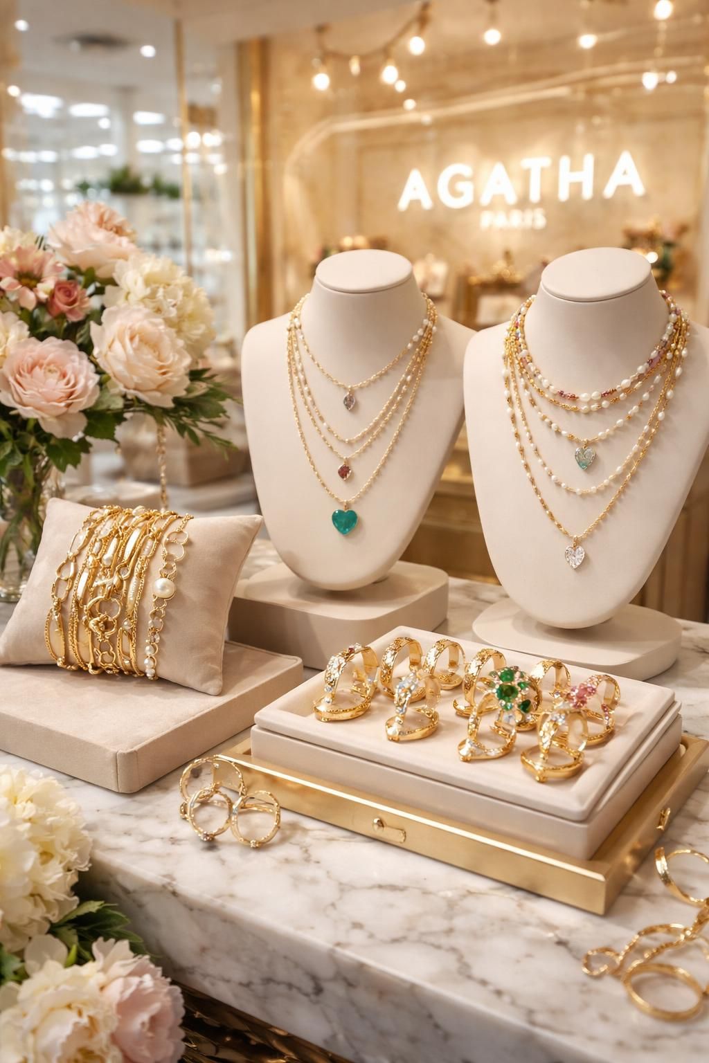 découvrez les bijoux tendance et les accessoires mode des boutiques agatha paris et maje. sublimez votre style avec des collections élégantes et actuelles, parfaites pour toutes les occasions.