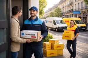 profitez de la livraison express pour votre boutique en ligne avec chronopost et dhl, couvrant toute la france pour des envois rapides et fiables.