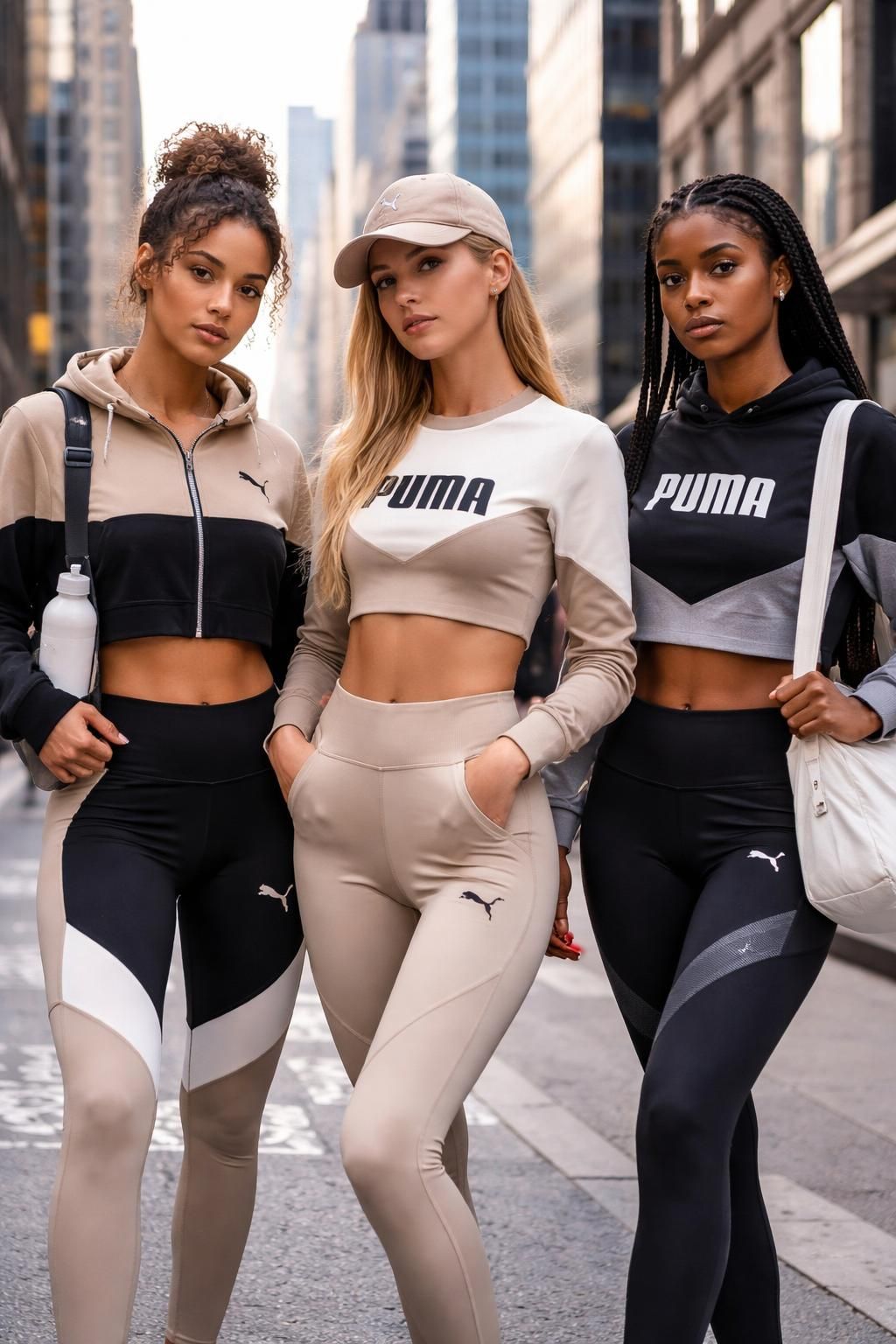découvrez notre collection de vêtements de sport tendance pour femmes, avec les dernières nouveautés adidas et puma alliant style et performance.